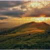 Zachód słońca nad Połonina Wetlińską - puzzle